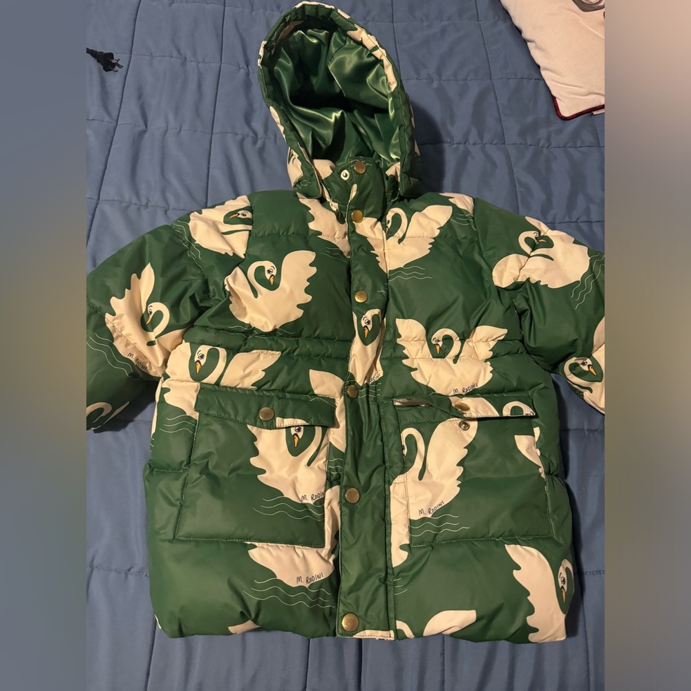 Mini rodini puffer jacket size 3-5y